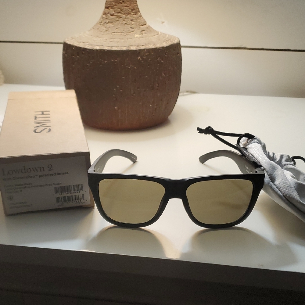 Smith Black Sunglasses with Yellow Lenses